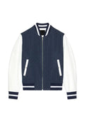 Givenchy varsity jacket in monogram 72 denim and leather
