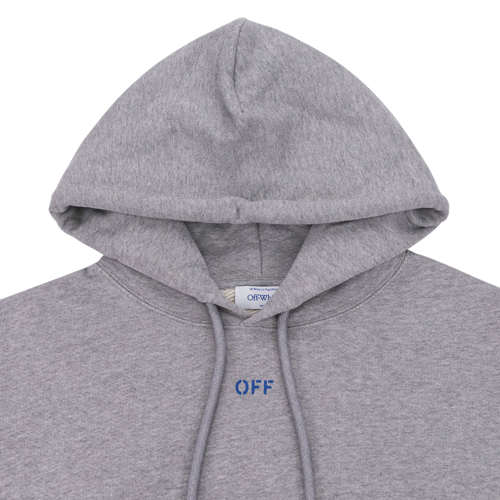 Heather Grey Dripping Arrow Hoodie