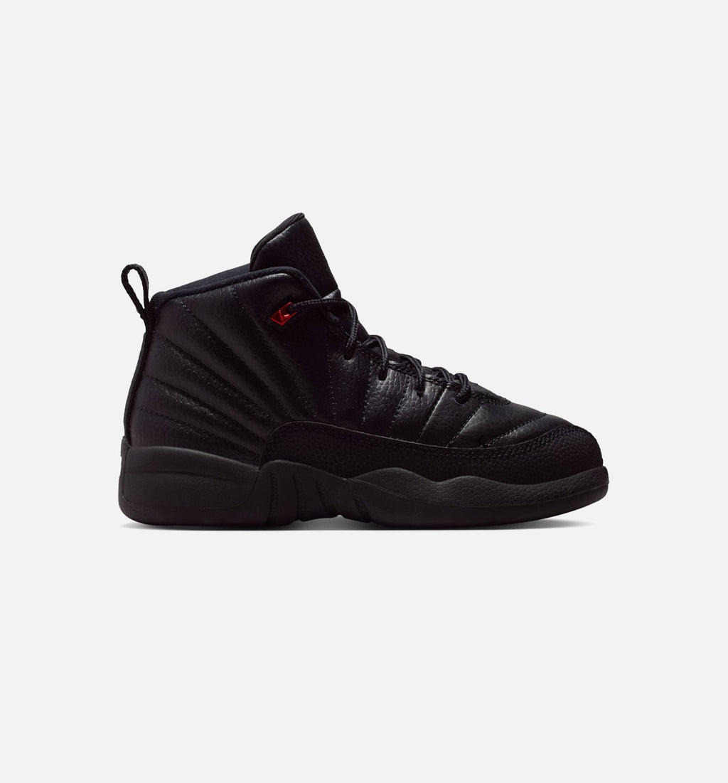 Air Jordan 12 Retro "Bloodline" Little Kids' Shoe – Black/Varsity Red
