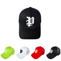Purple Hat  Mesh Stitching Embroidery PB002#