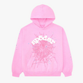 Sp5der Pink OG Web Hoodie
