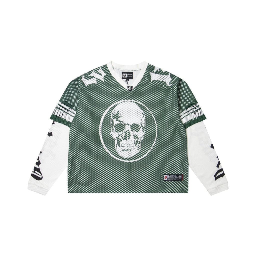 Godspeed Skull K-Back Mesh Long-Sleeve T-Shirt